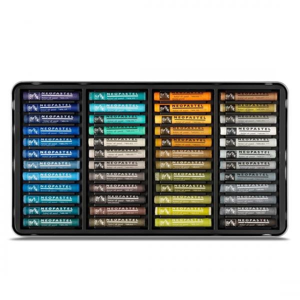 カランダッシュ ネオパステル 96色セット[紙箱入り] 【画材の通販は