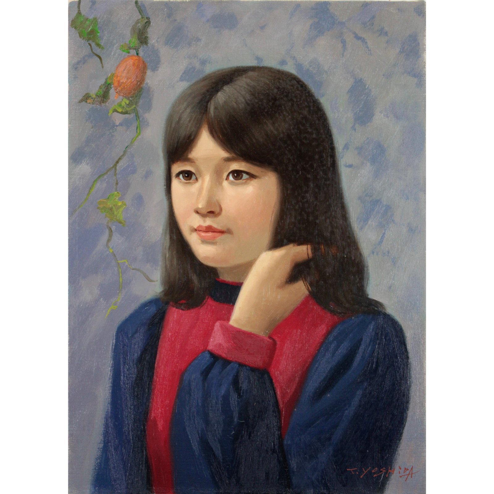 吉田武功 『回想』 油彩画 - 北海道画廊