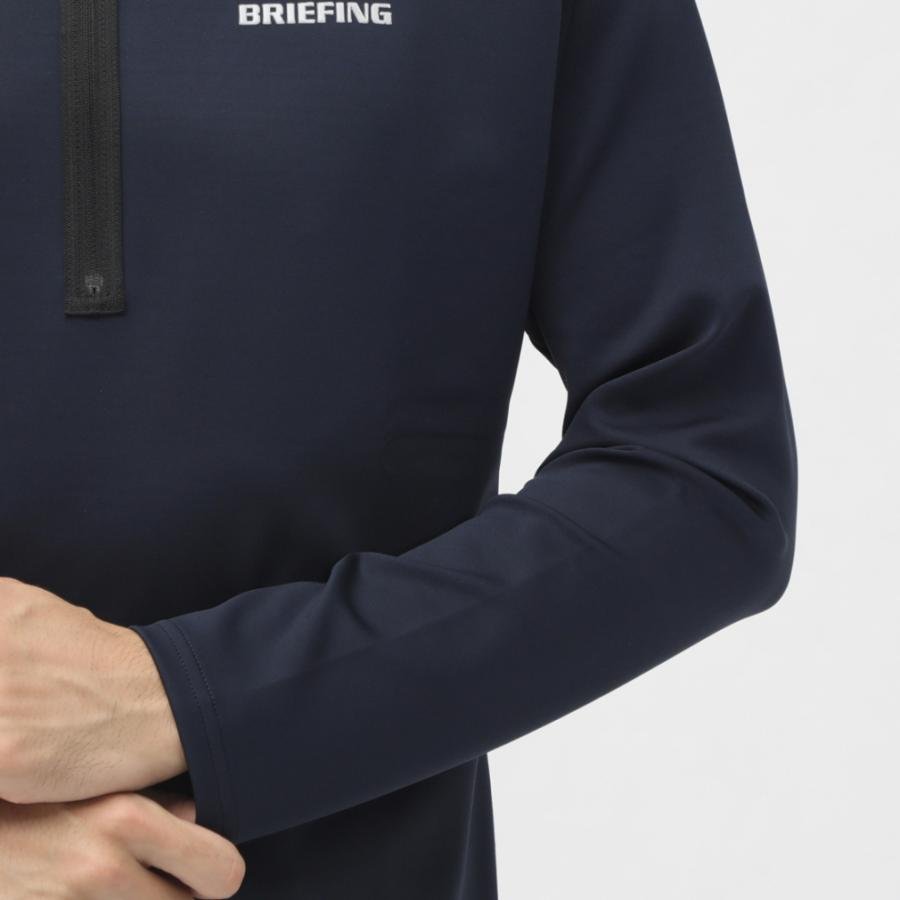 ブリーフィング ゴルフウェア 長袖シャツ 秋 冬 MS BACK LOGO LINE LS