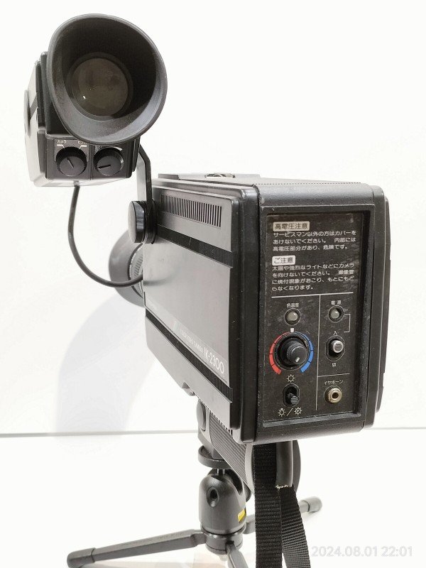 1980/昭和55/TOSHIBA/IK-2300/撮像管ビデオカメラ/Cマウント/キヤノン