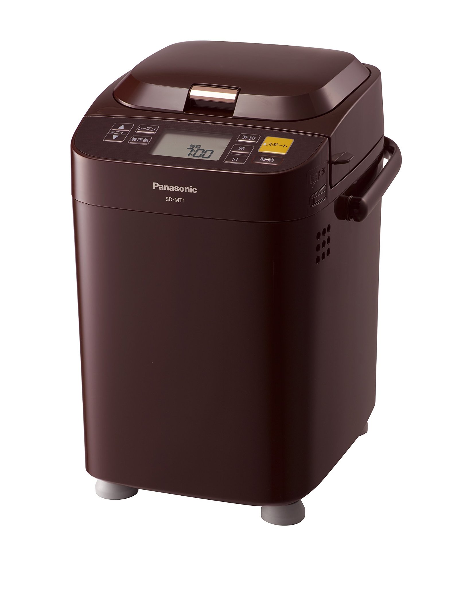 Amazon | パナソニック ホームベーカリー 1斤タイプ ブラウン SD-MT1-T