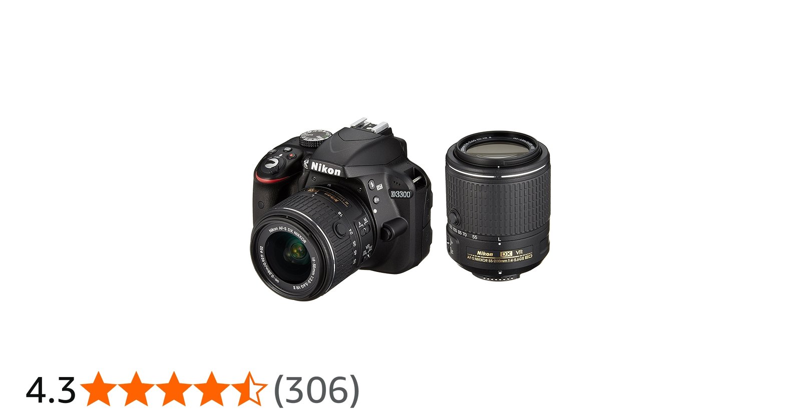 Amazon | Nikon デジタル一眼レフカメラ D3300 ダブルズームキット2
