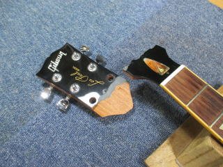 Gibson Les Paul｜ネック折れ - - ギターリペア・ベース修理工房 NINTH