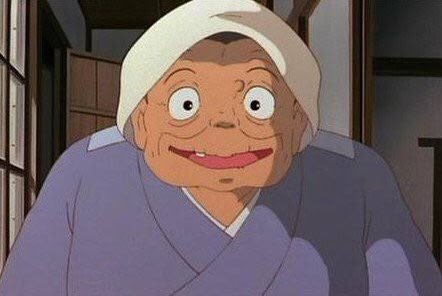 となりのトトロ カンタのおばあちゃん役の北林谷栄さんの若い頃が美人