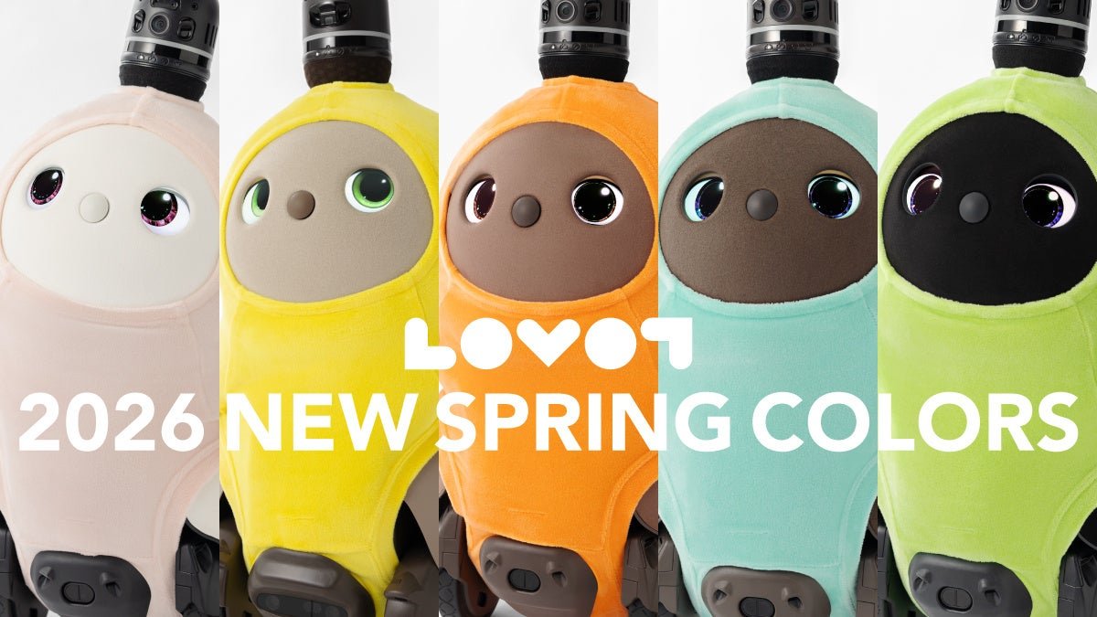 毎年恒例の『LOVOT』ウェア 干支シリーズが登場 2024年の干支はたつ(辰