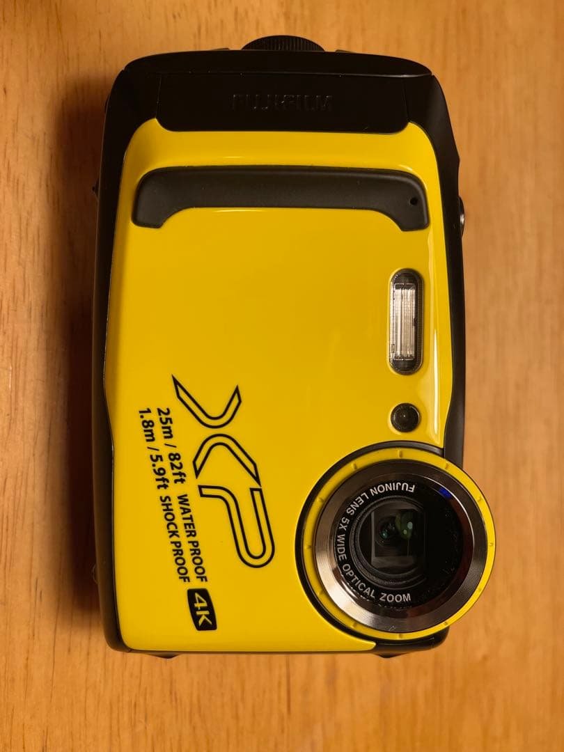【中古】FUJIFILM XP140 防水デジタルカメラ Amazon | 富士フイルム(FUJIFILM) 防水カメラ XP140 イエロー FX
