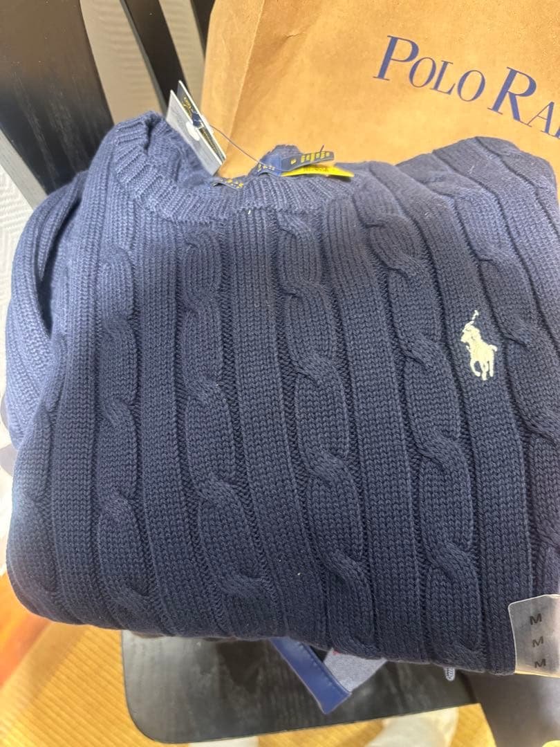 ラルフローレン　定番長袖ケーブルニット RALPH LAUREN/ラルフローレン｜「ポロ ラルフ ローレン」の定番ニット
