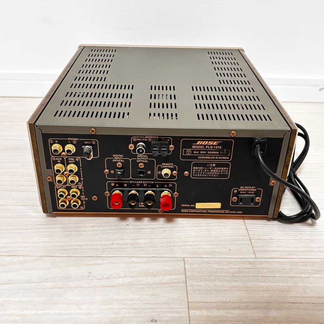 【美品】BOSE PLS-1410 CDレシーバー 121V スピーカー　セット