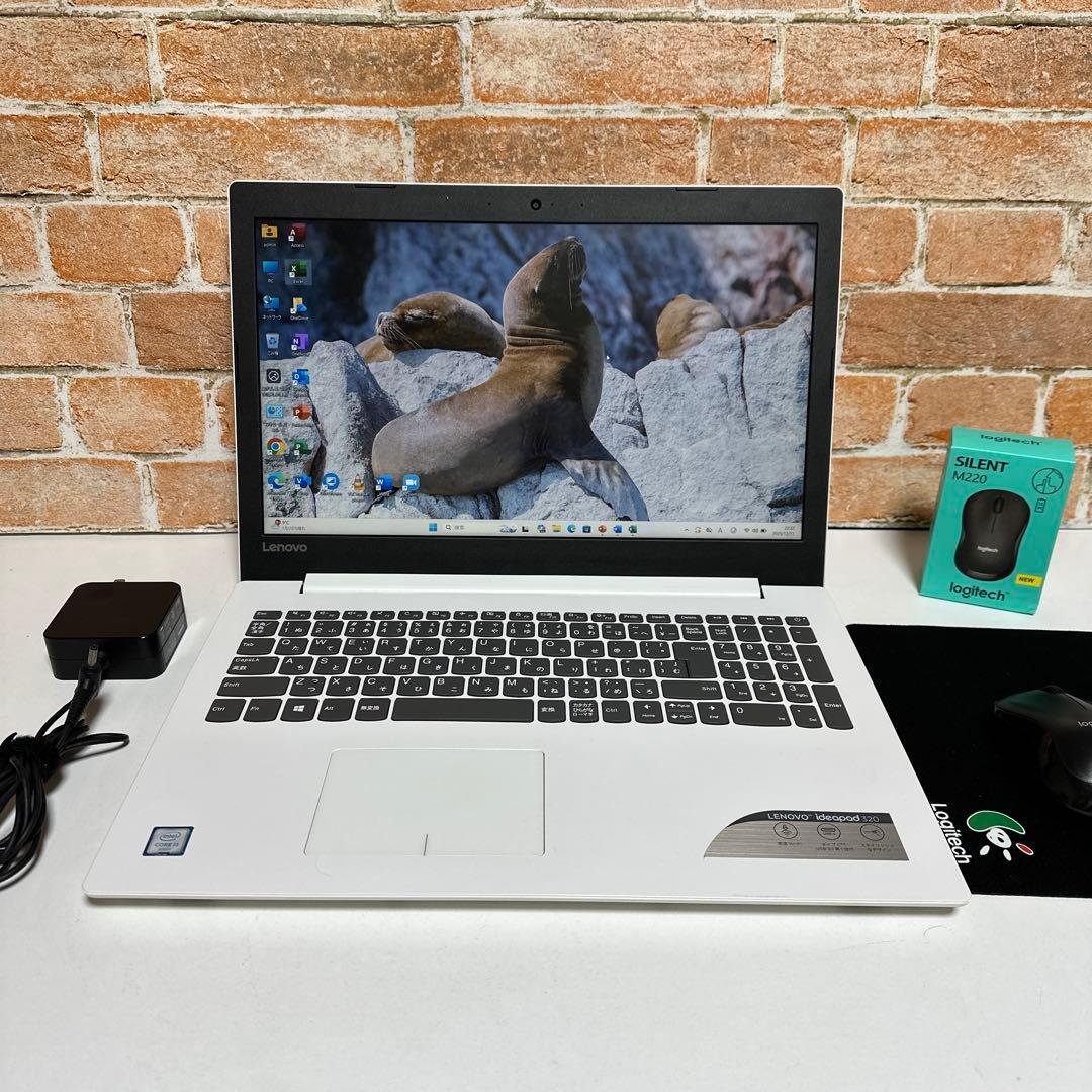 美品　LENOVOノート PC ホワイト　高速起動SSD Windows 11 2026年2月】Lenovo ノートパソコン本体のおすすめ人気ランキング