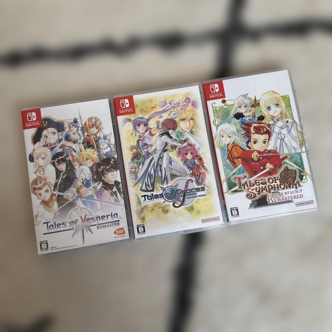 Switch テイルズオブ ヴェスペリア グレイセスF シンフォニア セット Switch テイルズオブ ヴェスペリア グレイセスF シンフォニア セット