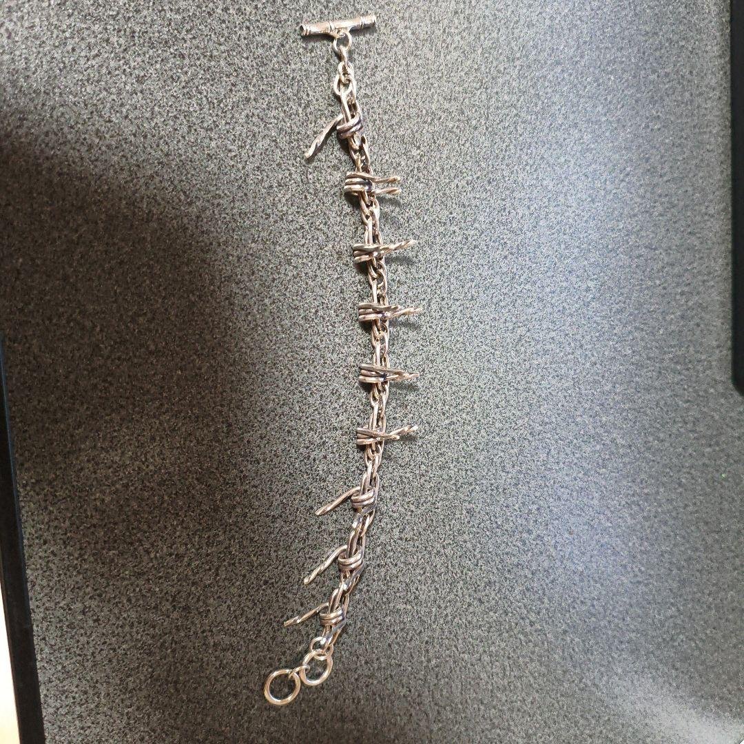 ブルーナボイン　有刺鉄線ブレスレット 定価40700円 新品 BRU NA BOINNE B.W.B 有刺鉄線 ブレスレット