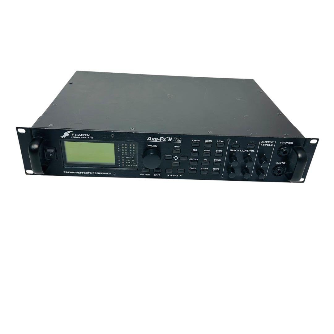 FRACTAL AUDIO SYSTEMS Axe Fx-Ⅱ XL ジャンク Fractal Audio Systems Axe-Fx II XL フラクタルオーディオ 【 郡山