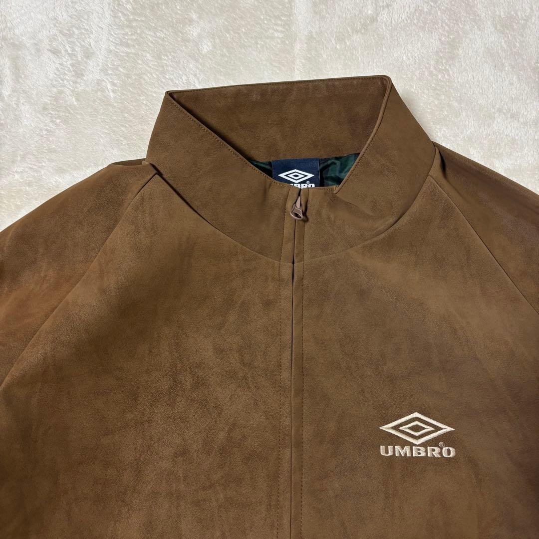 UMBRO Brushed Stand Collar Blouson ブラウン - メルカリ
