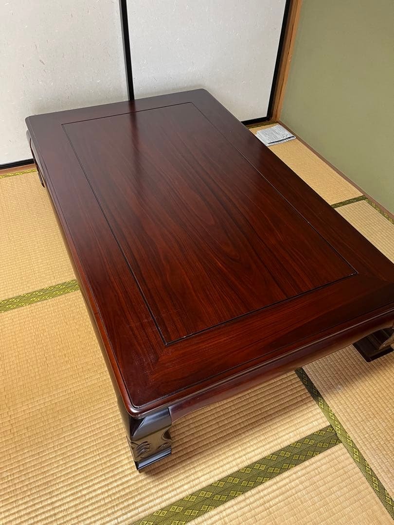 座卓　テーブル　木製 テーブル 座卓 幅180cm ローテーブル センターテーブル バーチ無垢