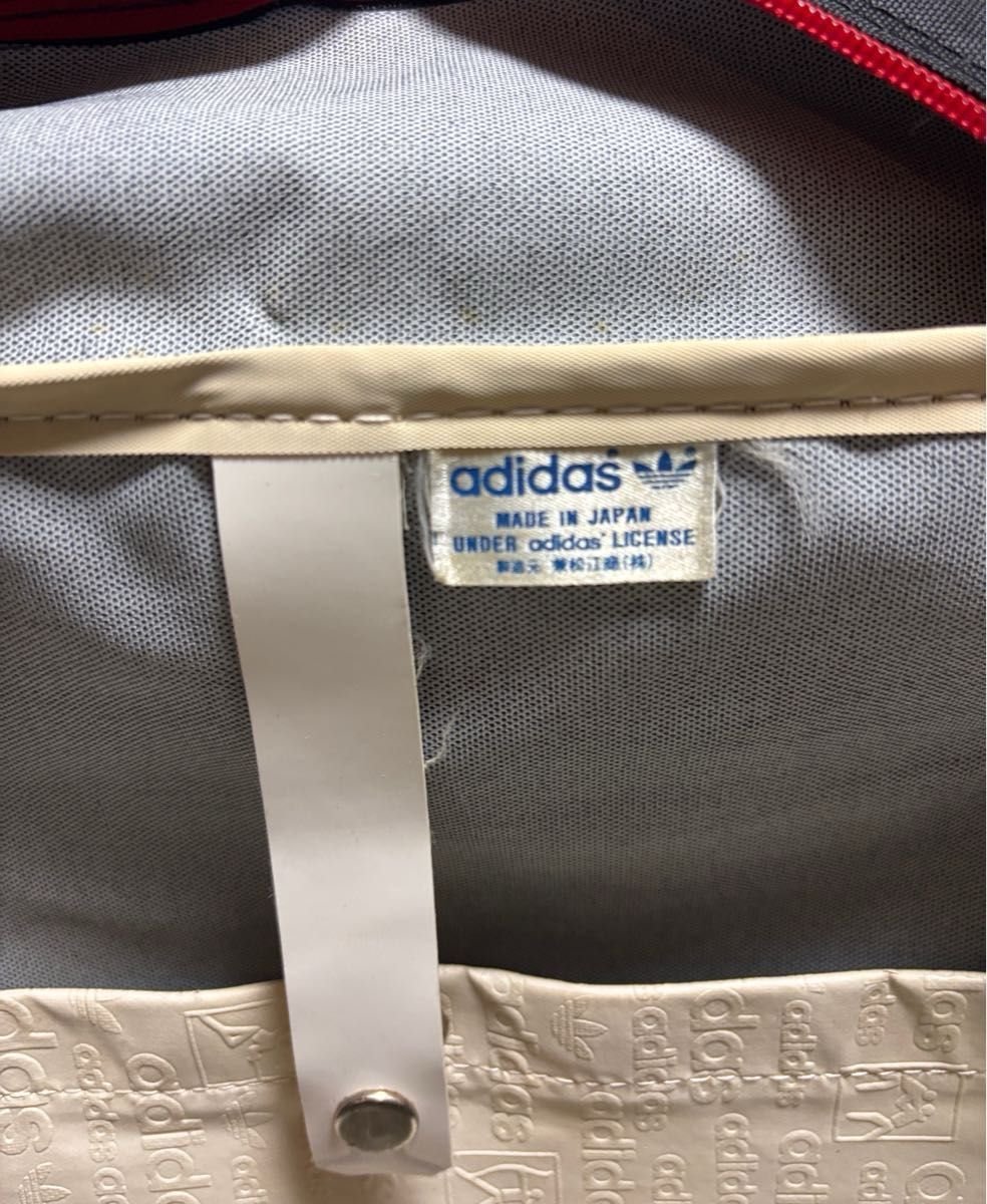 adidas アディダス ボストンバッグ スポーツバッグ 黒 赤 スクバ
