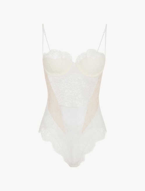 ブラック レースボディスーツ | La Perla （ラペルラ）