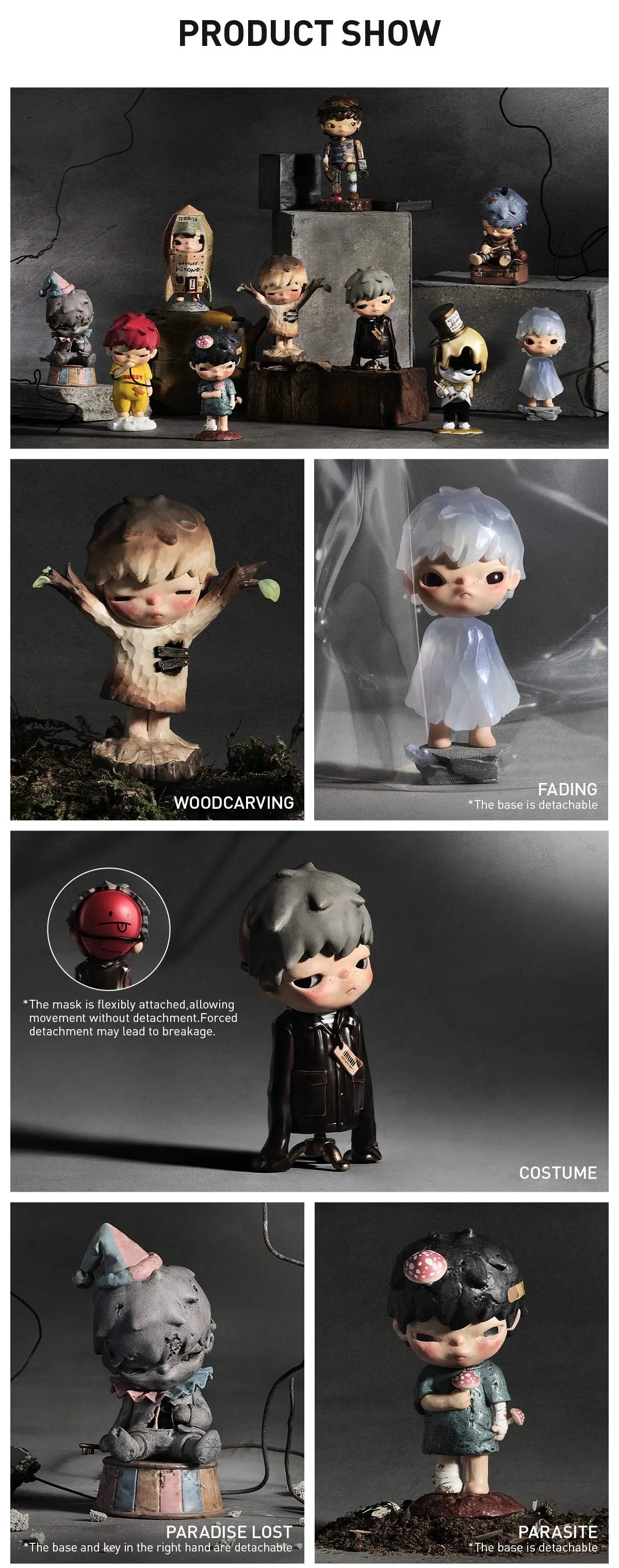 POP MART HIRONO Reshape Series Figures - BURST (Confirmed Style